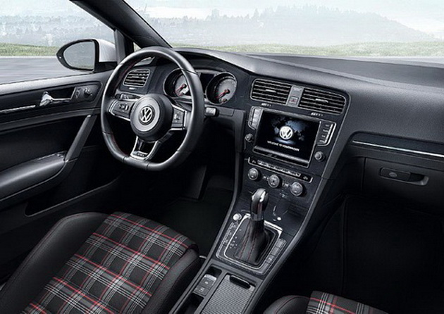 Салон автомобиля Volkswagen Golf 7